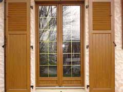 Porte Fenêtre PVC Imitation bois